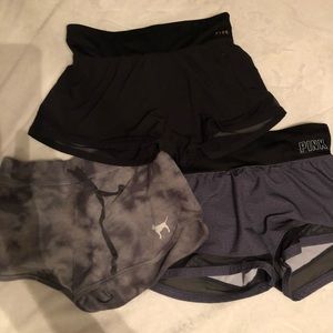 Three pairs pink Victoria secret shorts 🖤